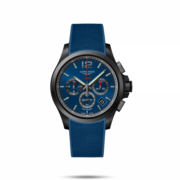 Conquest V.H.P. Blue Dial 42MM Quartz  L37172969
