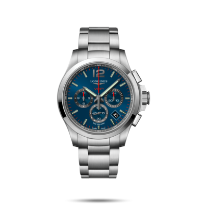 Conquest V.H.P. Blue Dial 42MM Quartz L37174966
