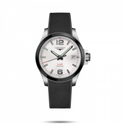 Conquest V.H.P. White Dial 41MM Quartz L37194769