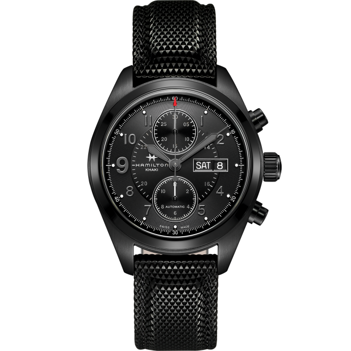 Khaki Field Black Dial 42MM Automatic Chronograph H71626735