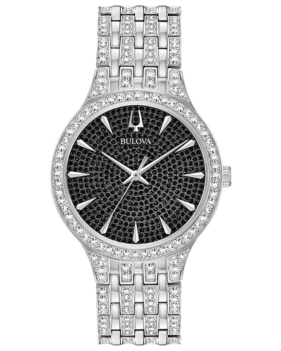 Bulova Phantom Black Dial 40MM Quartz 96A227