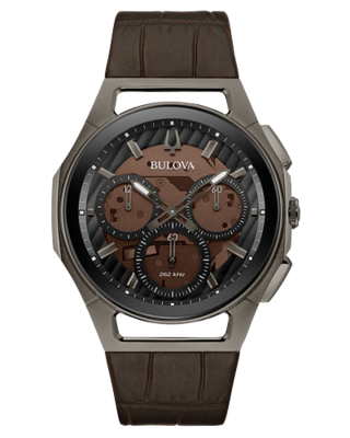 Curv Chronograph Brown Dial 43MM Quartz
98A231 Curv Chronograph Brown Dial 43MM Quartz
98A231