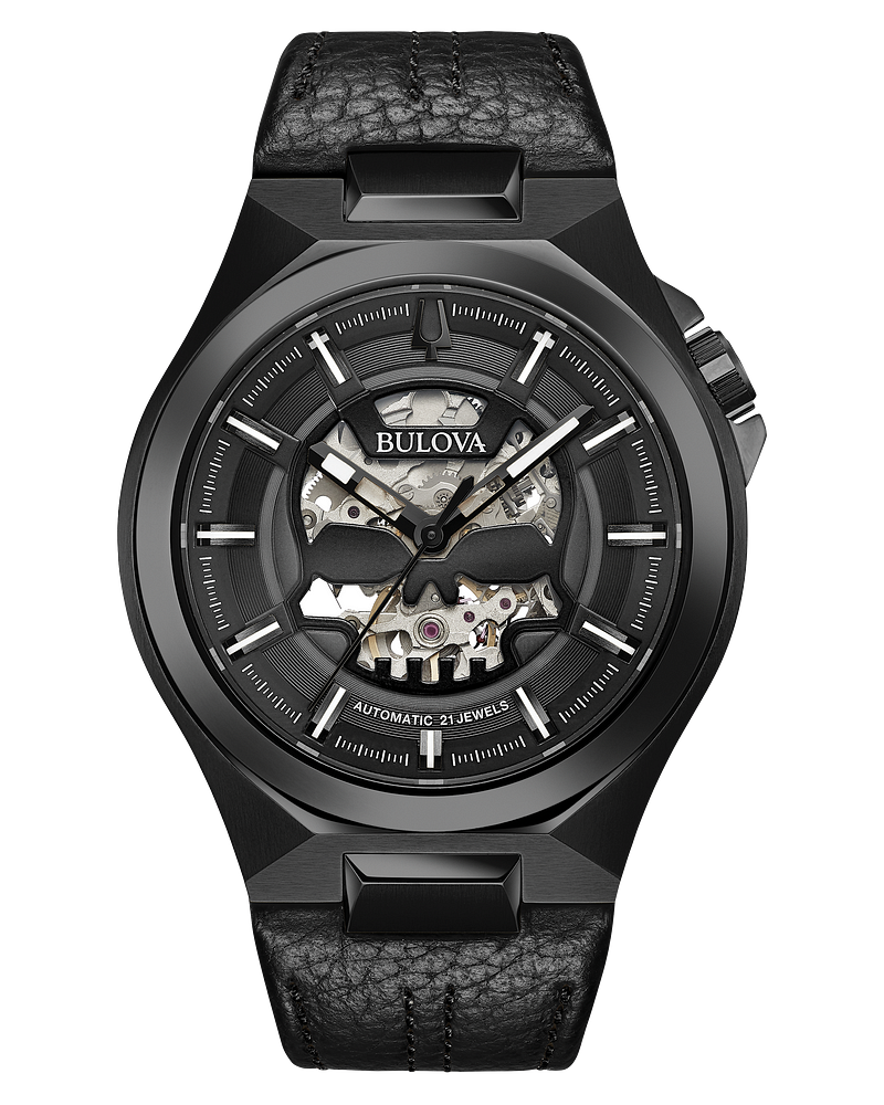 Bulova Regatta Maquina Black Dial Skeleton 46MM 98A238