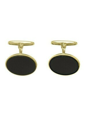 GOLD TIE BARS &amp; CUFFLINKS
