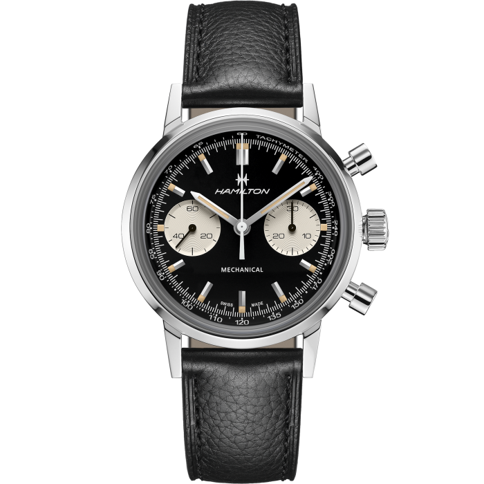 American Classic IntraMatic Black Dial 40MM Automatic Chrono H38429730