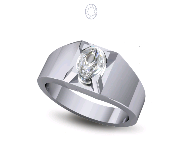 Solitaire Diamond Ring Four Prong Set Solitaire Diamond Ring Four Prong Set