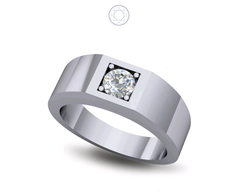 Solitaire Diamond Ring Bezel Set Solitaire Diamond Ring Bezel Set