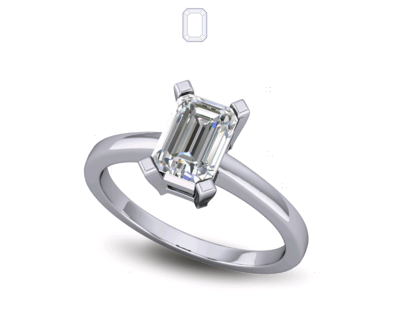 Solitaire Diamond Ring Four Prong Set Solitaire Diamond Ring Four Prong Set