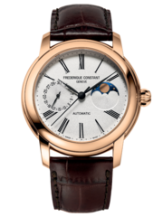 Classic Moonphase Manufacture 42MM Silver Dial Automatic FC-712MS4H4