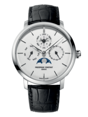 Slimline Perpetual Calendar Manufacture 42MM White Dial Automatic FC-775S4S6