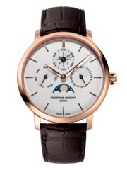 Slimline Perpetual Calendar Manufacture 42MM White Dial Automatic FC-775V4S4