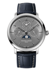 Slimline Perpetual Calendar Manufacture 42MM Grey Dial Automatic FC-775G4S6