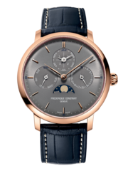 Slimline Perpetual Calendar Manufacture 42MM Grey Dial Automatic FC-775G4S4