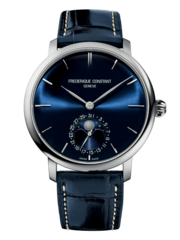 Slimline Moonphase Manufacture 42MM Blue Dial Automatic FC-705N4S6