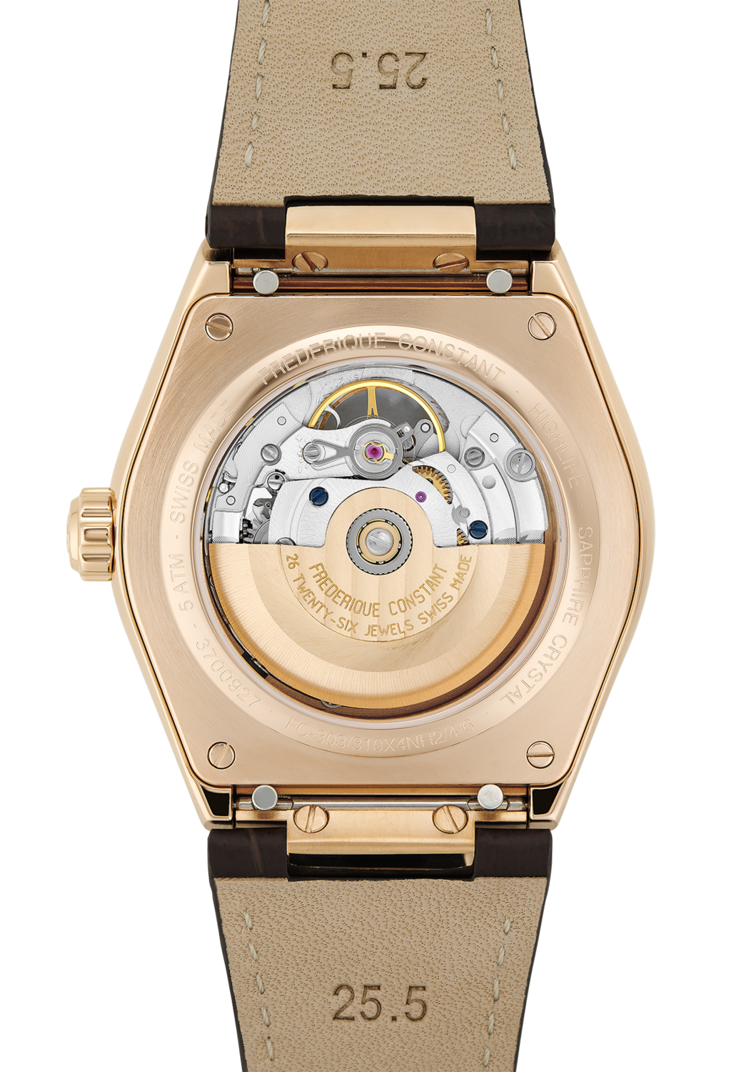 Highlife Heart Beat 41MM White Dial Automatic FC-310V4NH4