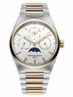 Highlife Perpetual Calendar Manufacture 41MM White Dial Automatic FC-775V4NH2B