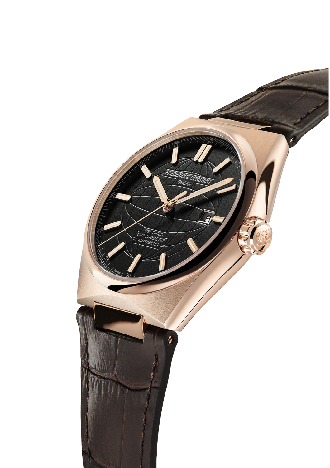 Highlife Automatic COSC 41MM Black Dial Automatic FC-303B4NH4