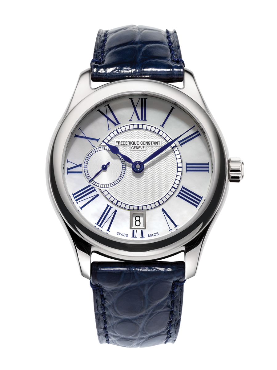 Ladies Automatic Small Seconds 36MM White Dial Automatic FC-318MPWN3B6