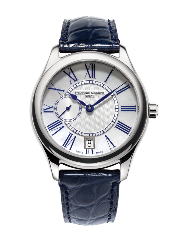 Ladies Automatic Small Seconds 36MM White Dial Automatic FC-318MPWN3B6