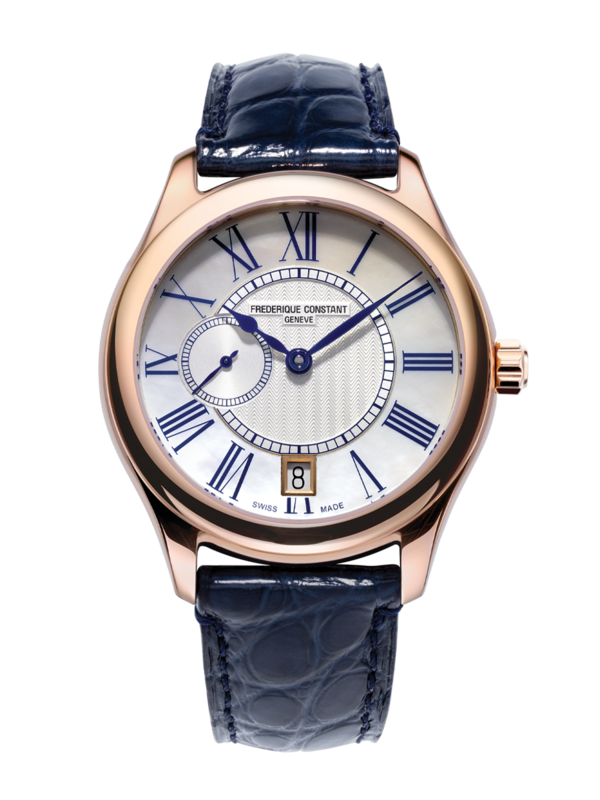 Ladies Automatic Small Seconds 36MM White Dial Automatic FC-318MPWN3B4