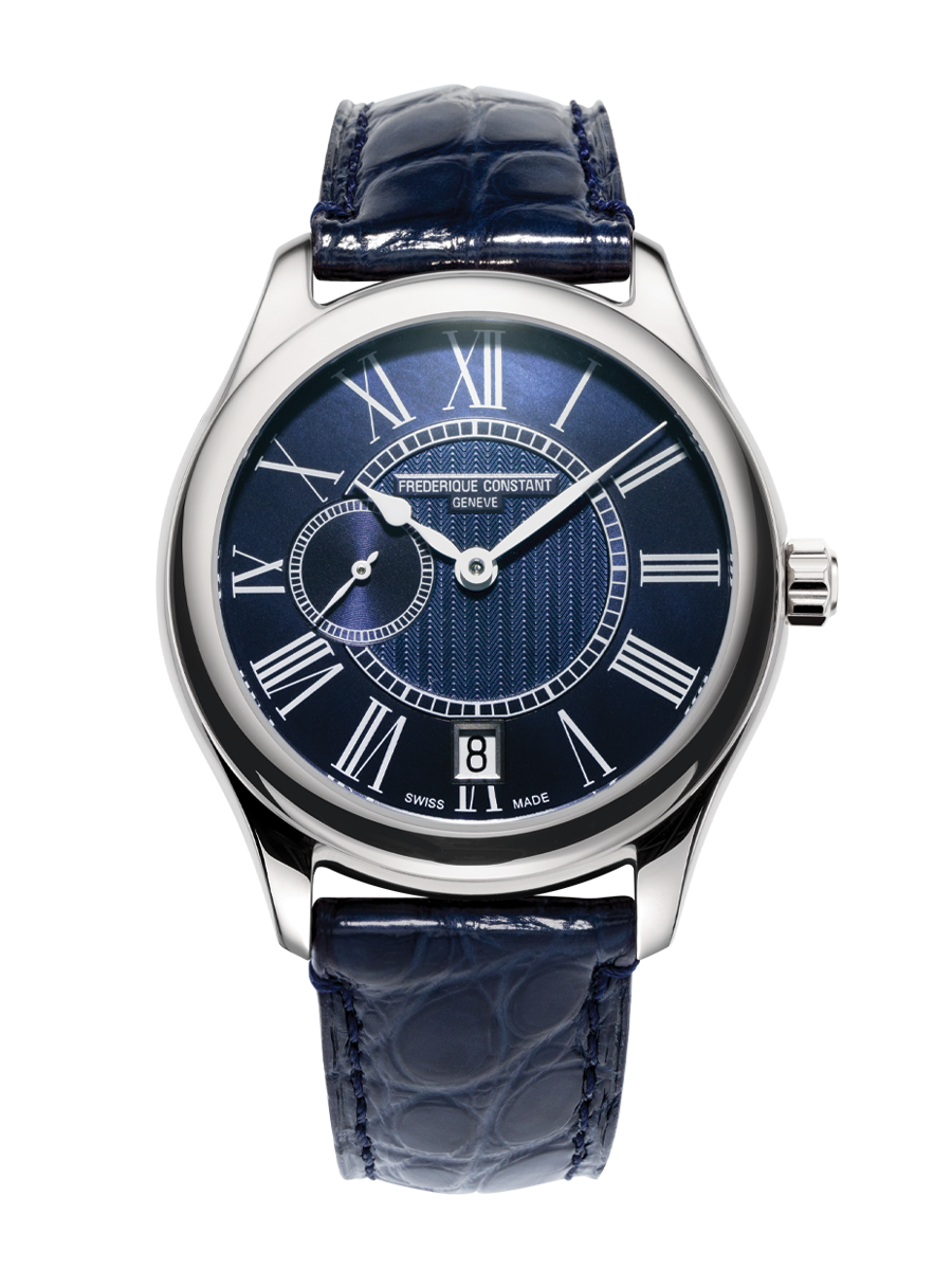 Ladies Automatic Small Seconds 36MM Blue Dial Automatic FC-318MPN3B6