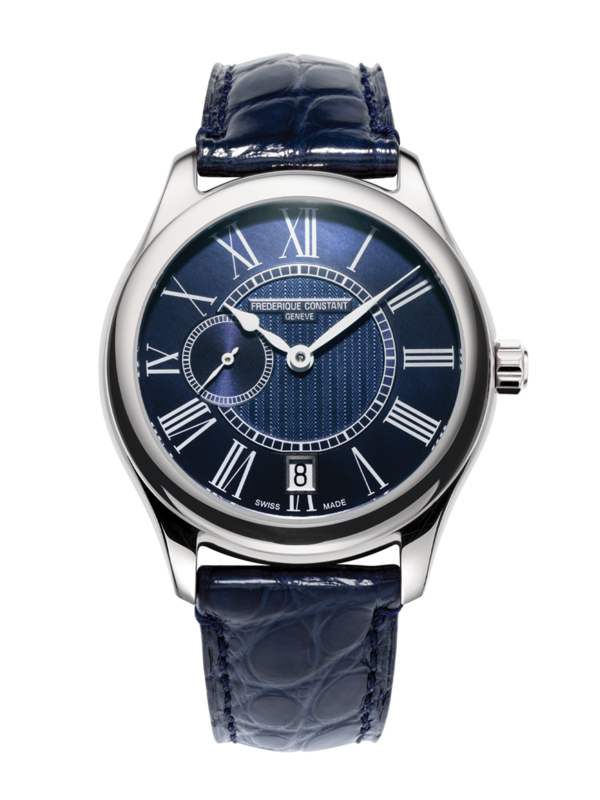 Ladies Automatic Small Seconds 36MM Blue Dial Automatic FC-318MPN3B6