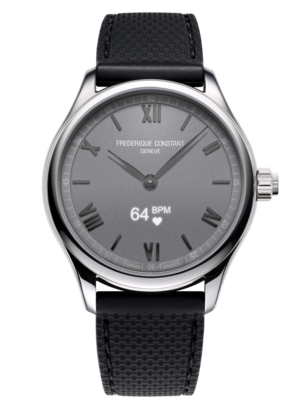 Gents Vitality Smartwatch 42MM Silver Dial Quartz FC-287S5B6