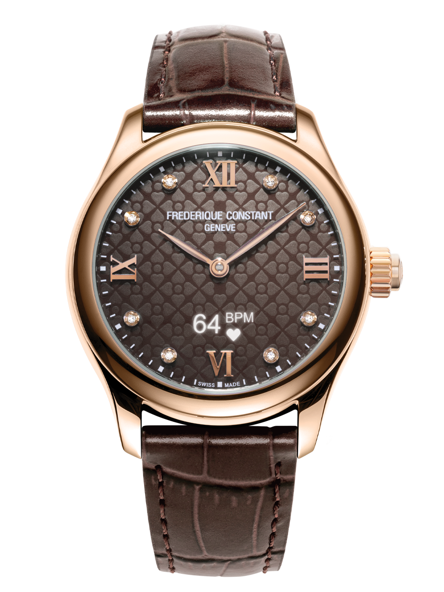 Ladies Vitality Smartwatch 36MM Brown Dial Quartz FC-286CD3B4