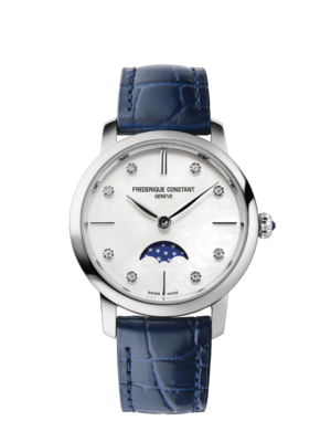 Slimline Ladies Moonphase 30MM Mother of Pearl Dial Quartz FC-206MPWD1S6