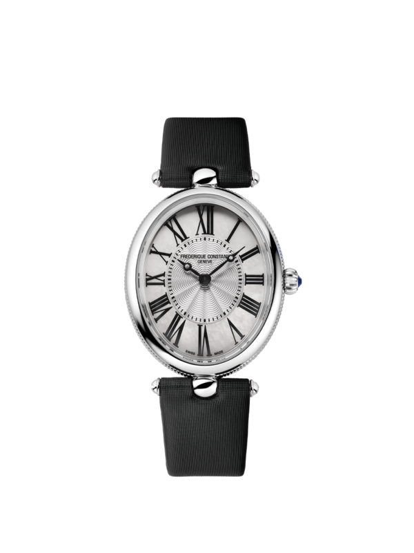 Classics Art Déco Oval 30MM Silver Dial Quartz FC-200MPW2V6