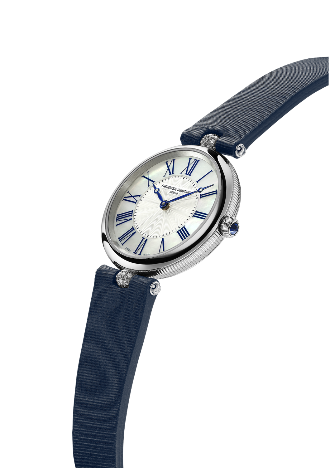 Classics Art Déco Round 30MM Silver Dial Quartz FC-200MPWN2AR2D6