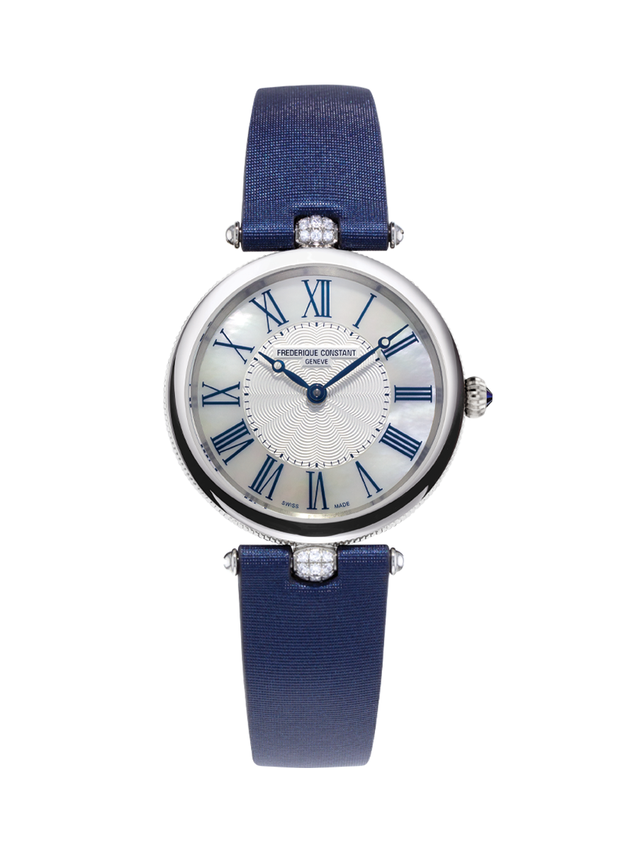 Classics Art Déco Round 30MM Silver Dial Quartz FC-200MPWN2AR2D6