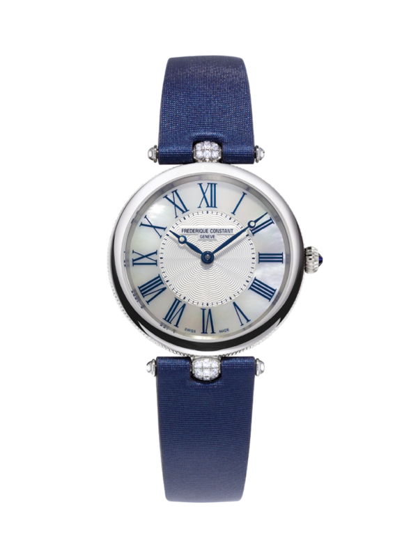Classics Art Déco Round 30MM Silver Dial Quartz FC-200MPWN2AR2D6