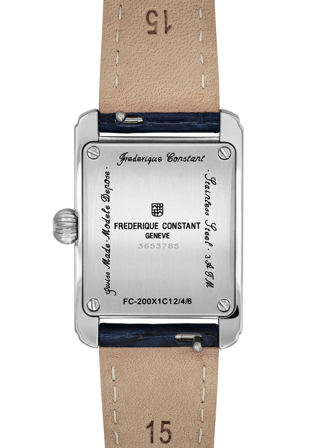 Classics Carrée Ladies 23MM White Dial Quartz FC-200MC16