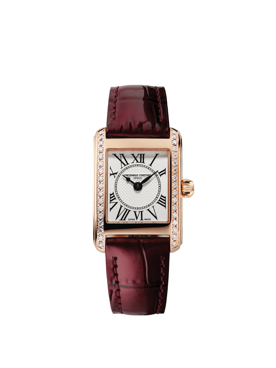 Classics Carrée Ladies 23MM White Dial Quartz FC-200MCD14
