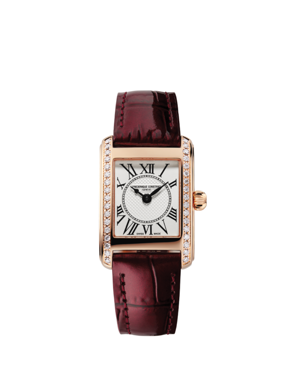 Classics Carrée Ladies 23MM White Dial Quartz FC-200MCD14