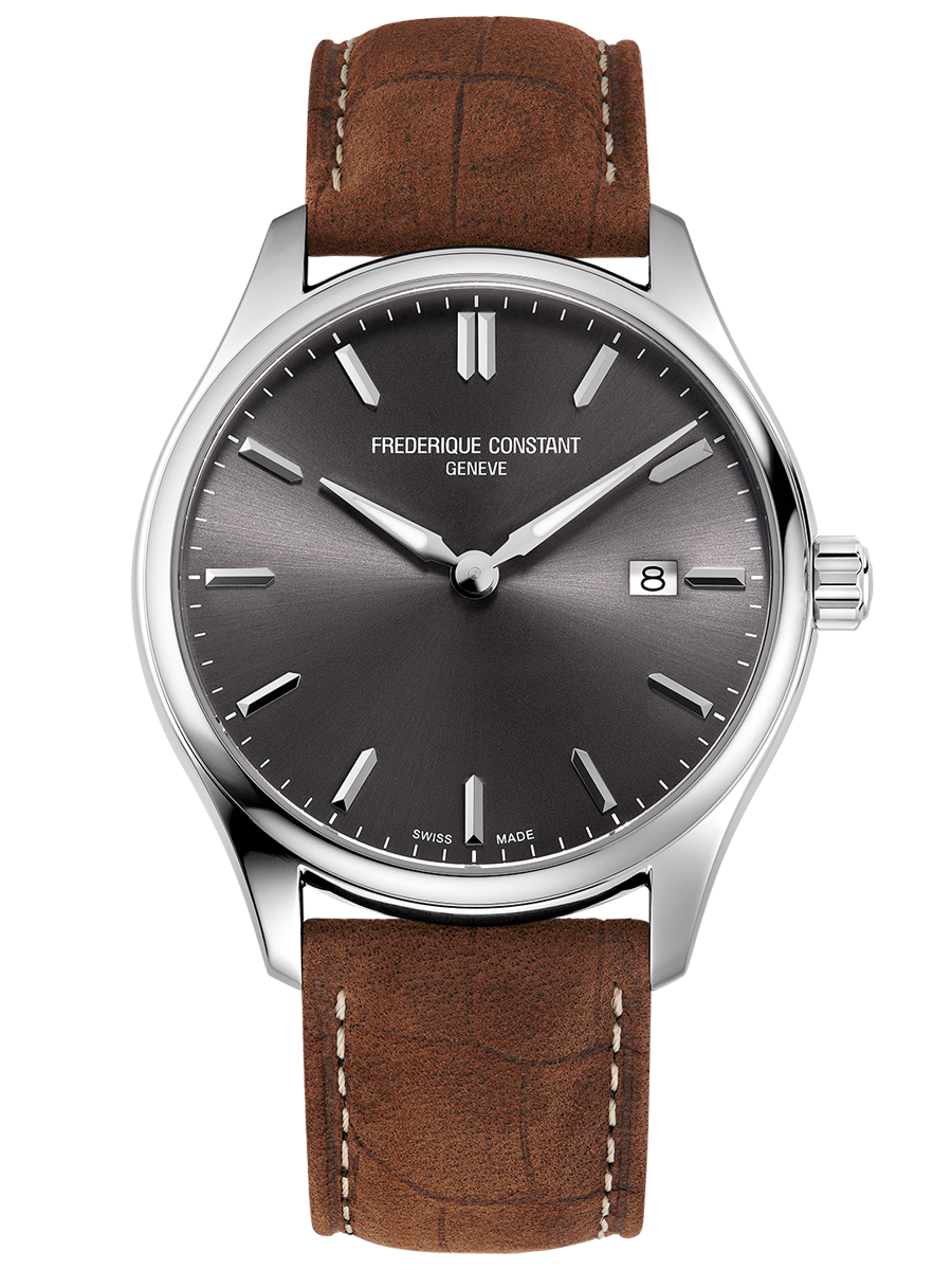 Classics Gents Quartz 40MM Grey Dial Quartz FC-220DGS5B6