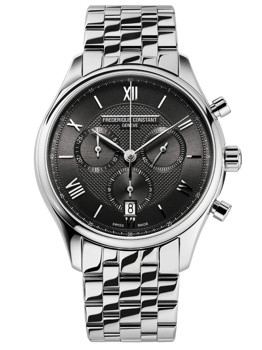 Classics Chronograph 40MM Grey Dial Quartz FC-292MG5B6B