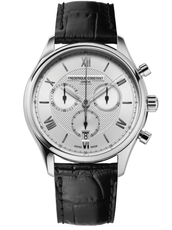 Classics Chronograph 40MM Silver Dial Quartz FC-292MS5B6