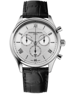Classics Chronograph 40MM Silver Dial Quartz FC-292MS5B6