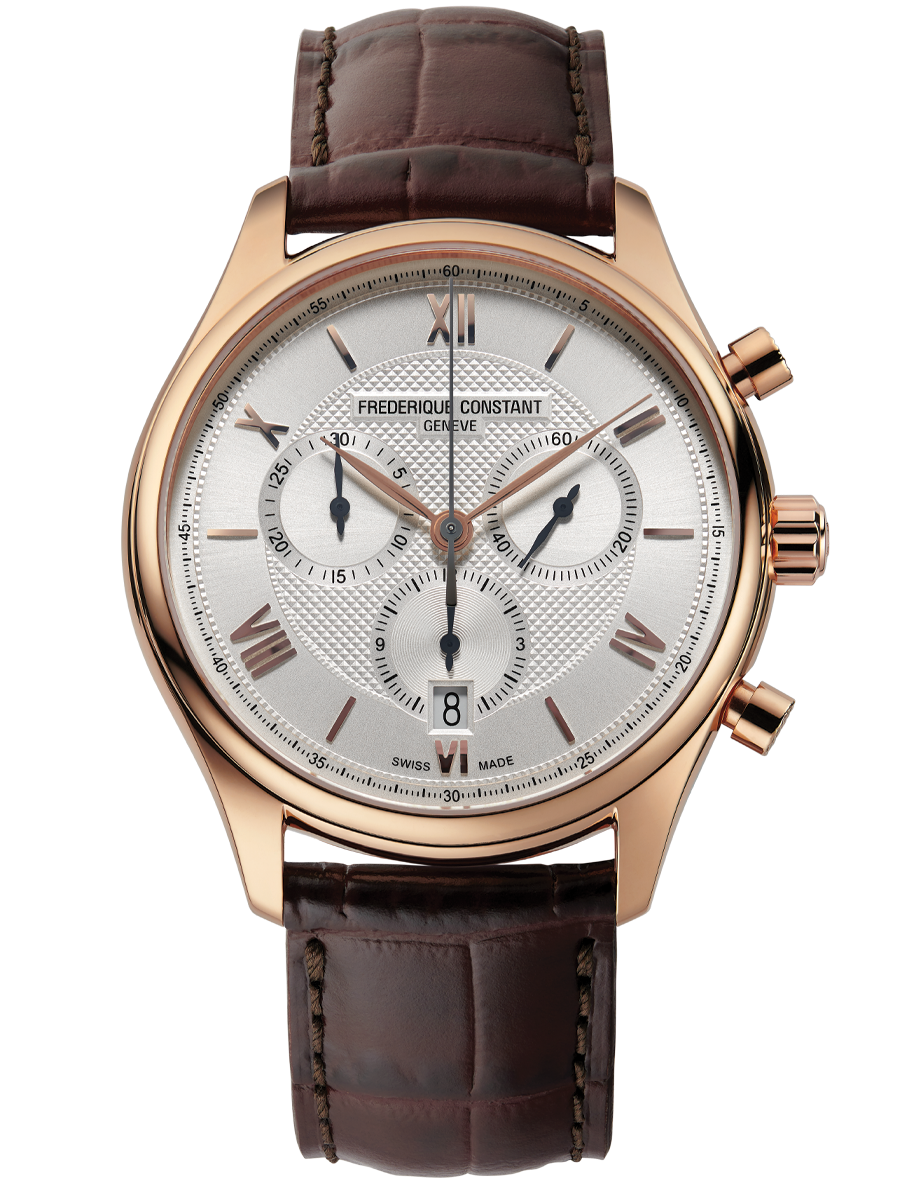 Classics Chronograph 40MM Grey Dial Quartz FC-292MV5B4