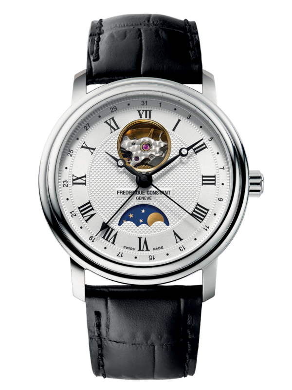 Heart Beat Moonphase 40MM Silver Dial Automatic FC-335MC4P6