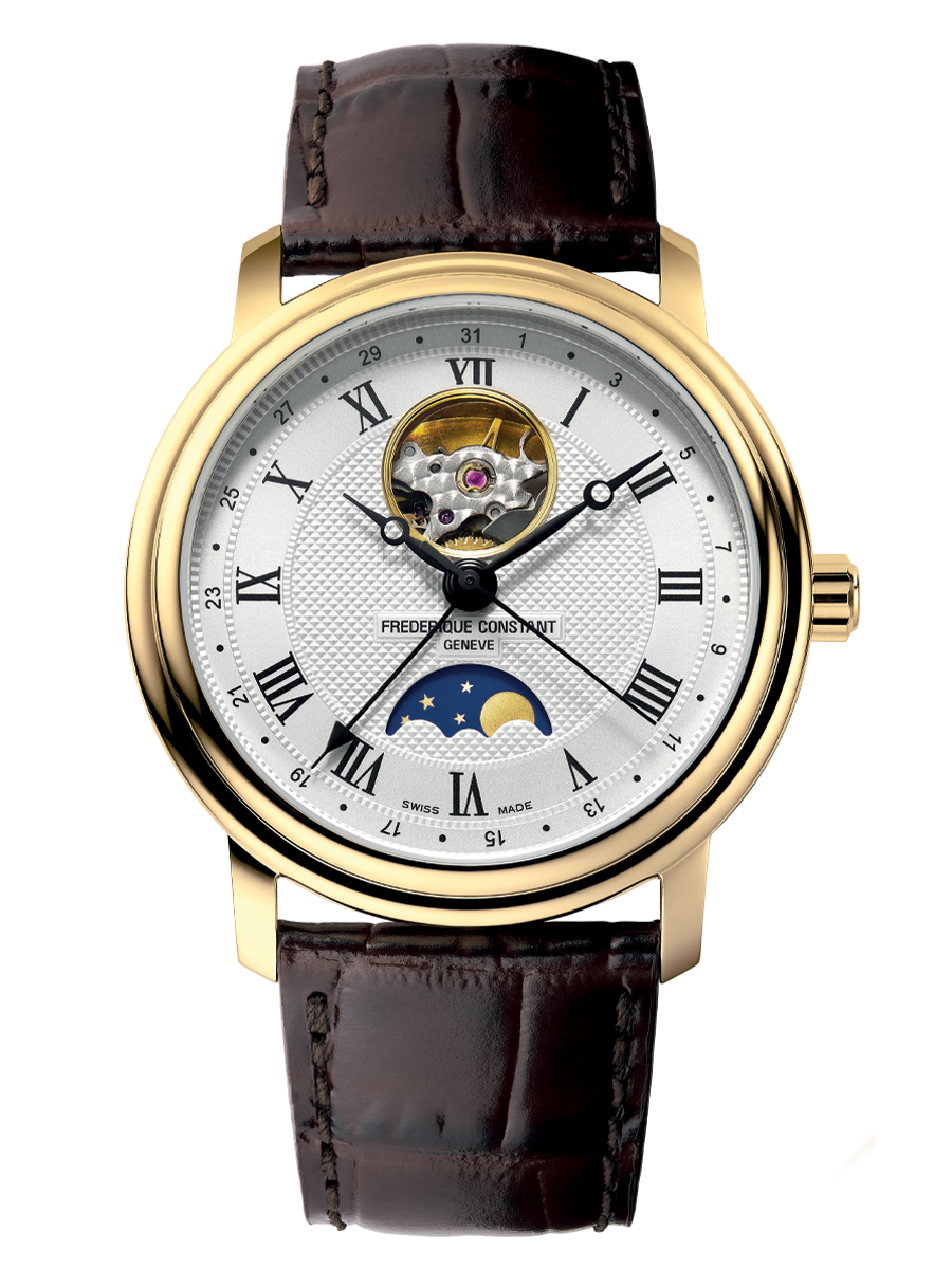 Heart Beat Moonphase 40MM Silver Dial Automatic FC-335MC4P5