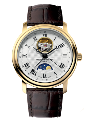Heart Beat Moonphase 40MM Silver Dial Automatic FC-335MC4P5