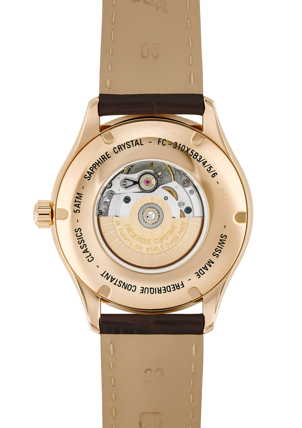 Heart Beat Automatic 40MM Silver Dial Automatic FC-310MV5B4