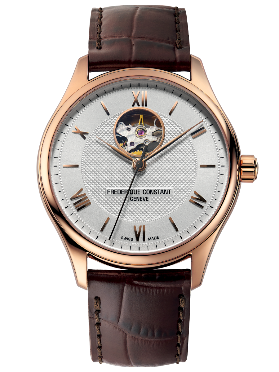 Heart Beat Automatic 40MM Silver Dial Automatic FC-310MV5B4
