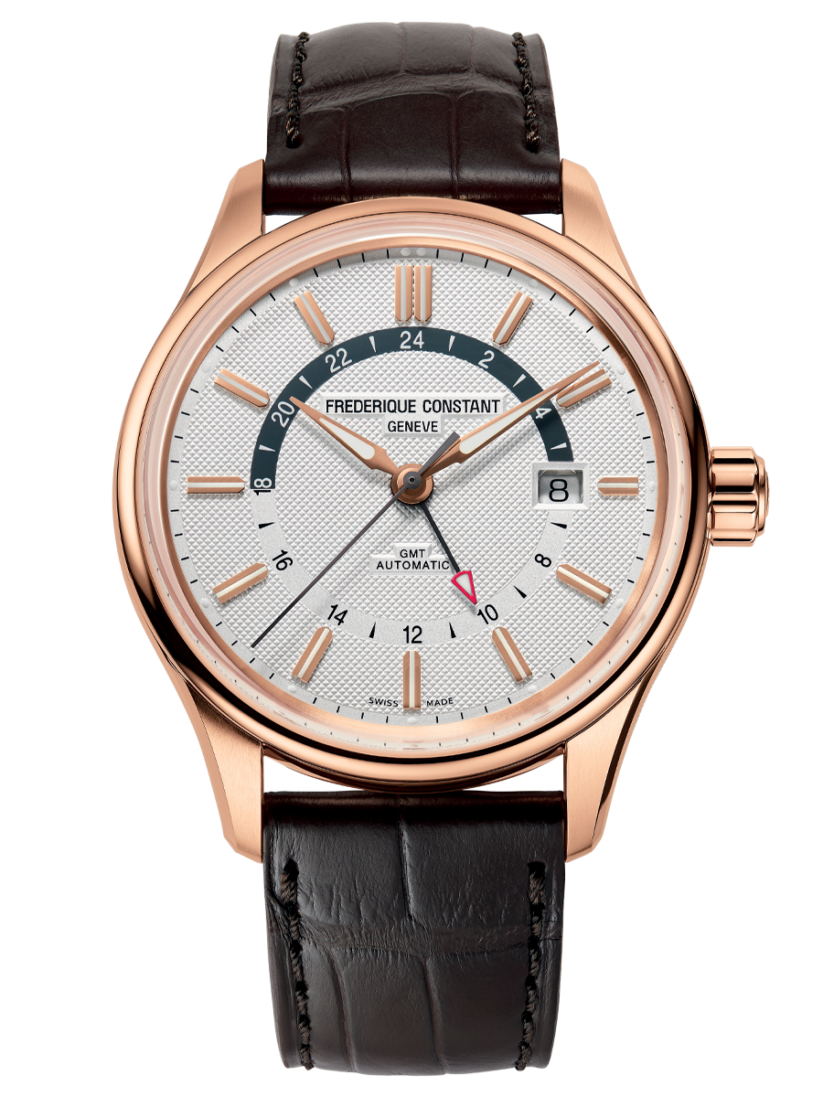 Yacht Timer GMT 42MM Silver Dial Automatic FC-350VT4H4