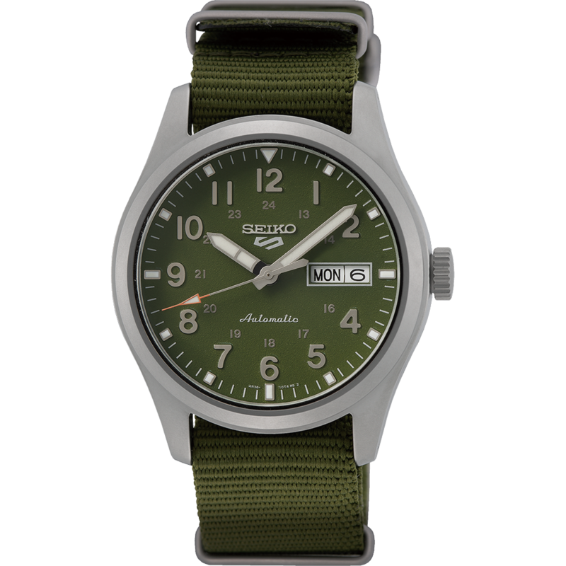 Seiko 5 Sports Green Dial 39MM Automatic SRPG33