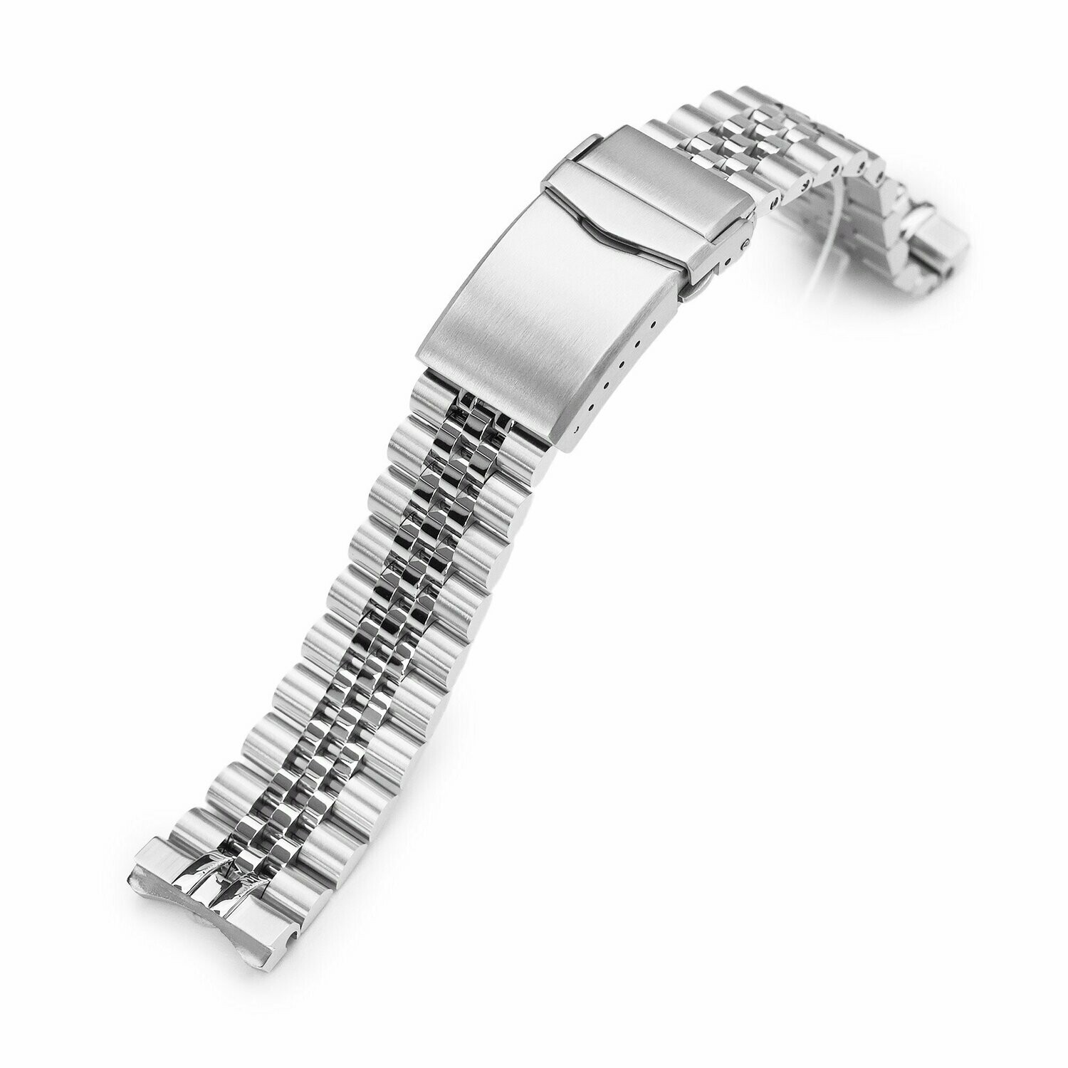 20mm Super-J Louis 316L Stainless Steel Watch Band for Seiko SPB143 63Mas  , Brushed