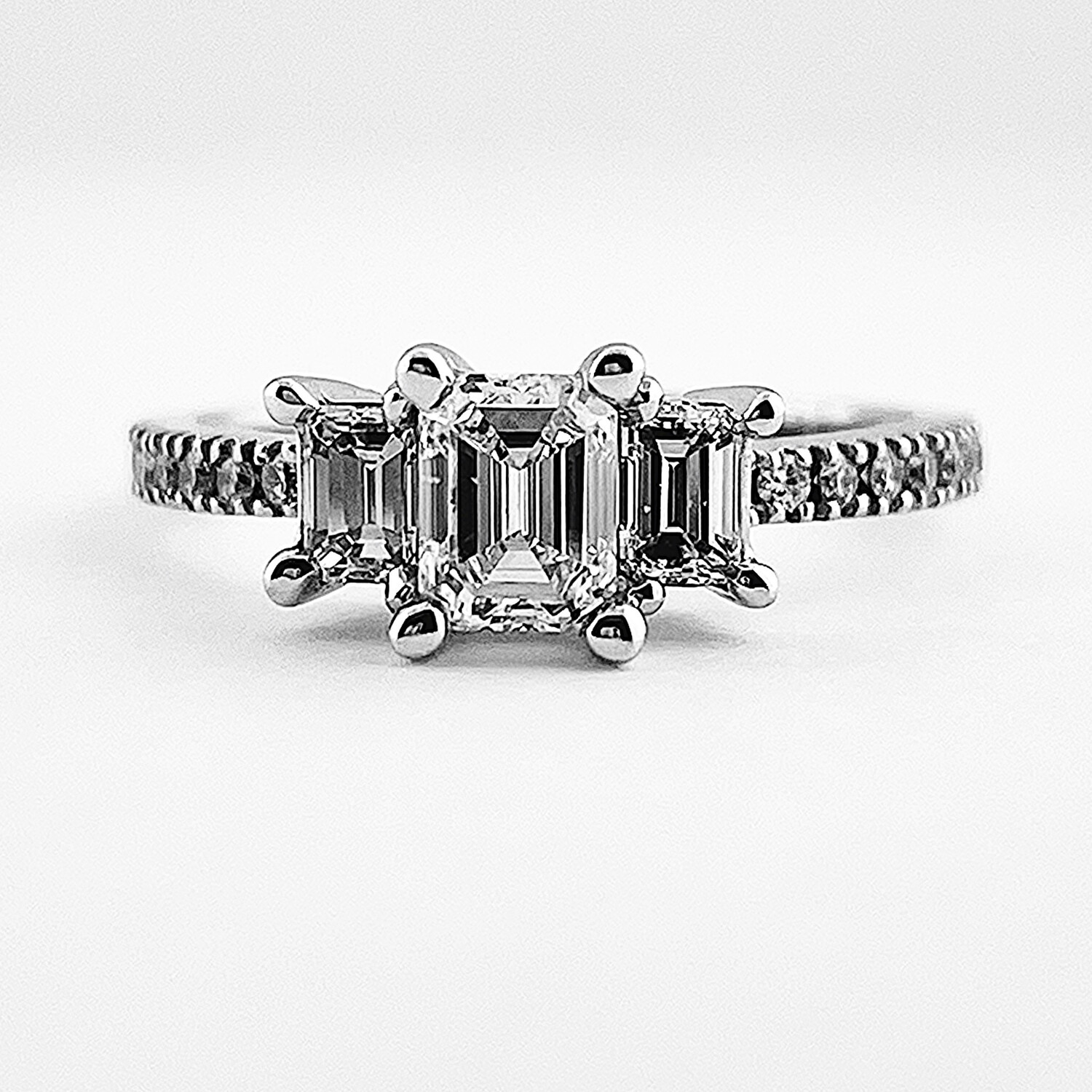 Emerald Cut Engagement Ring
